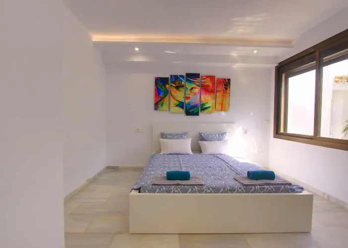 1108 Beachfront 2 With Roofterrace 80mtrgt 3 Pools ماربيا